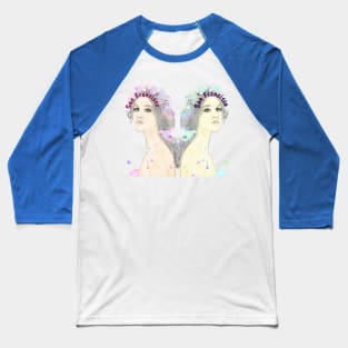 T-shirt san francisco watercolor comics Baseball T-Shirt